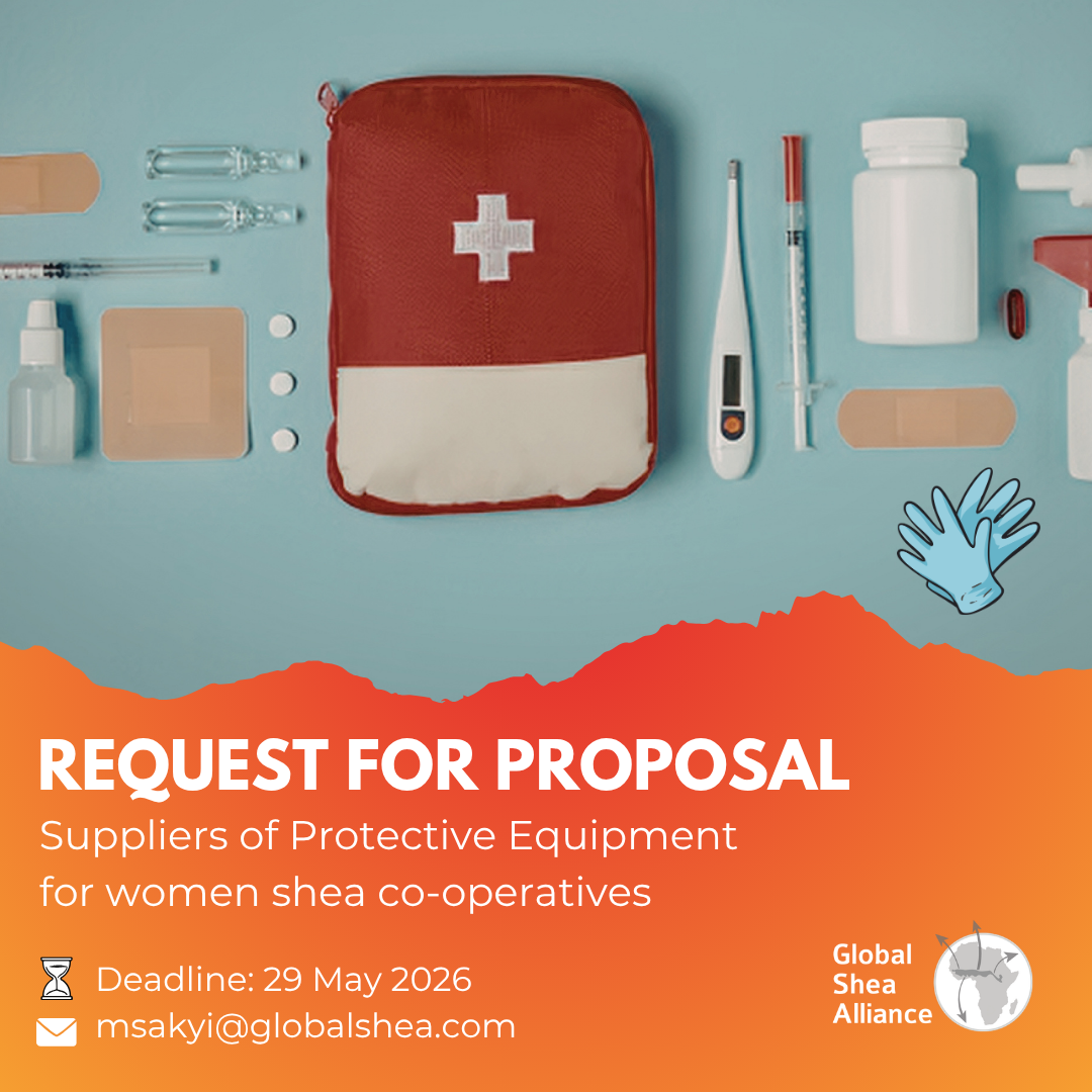 SUPPLIER OF PERSONAL PROTECTIVE EQUIPMENT TO WOMEN SHEA CO-OPERATIVES